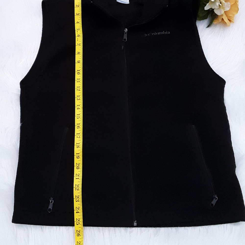 Columbia Fleece Full Zip Vest Sz. Medium - Picture 4 of 5